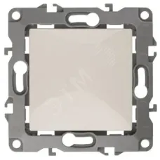 12-1103-02 ЭРА Переключатель, 10АХ-250В, IP20, Эра12, слоновая кость (10/100/3200)