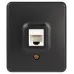 Розетка ЭРА Эксперт 11-3203-05 информационная RJ45, IP20, ОУ, антрацит