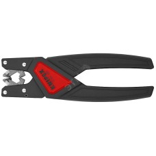 Стриппер автоматический для плоских ПВХ кабелей шириной до 12мм зачистка 075-25мм (AWG 19-13) рез кабеля 25мм L=180мм пластиковый корпус армированный 