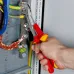 Клещи переставные ALLIGATOR сантехнические VDE 1000V 50 мм (2) под ключ 46 мм L-250 мм диэлектрические Cr-V хромированные 2-компонентные рукоятки