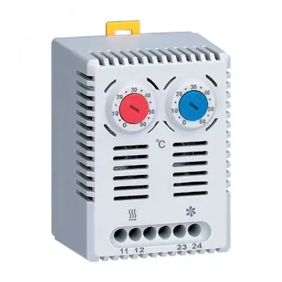 Термостат NO+NC (охлаждение и обогрев) на DIN-рейку 10A 230В IP20 EKF PROxima