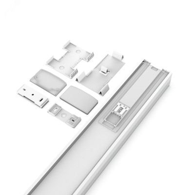 Св-к светодиодный матовый Gauss IP40 590x60x36мм 18W 1800Лм 6500K Shop Lighting белый 1/20