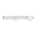 Св-к светодиодный матовый Gauss IP40 1190x60x36мм 36W 3600Лм 4000K Shop Lighting черный 1/20