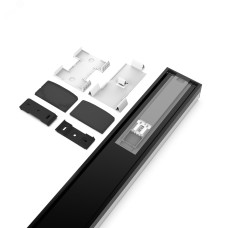 Св-к светодиодный матовый Gauss IP40 590x60x36мм 18W 1800Лм 6500K Shop Lighting черный 1/20