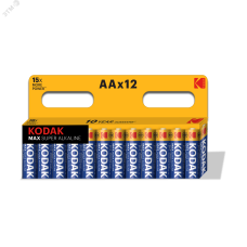 Батарейка LR6-12BL MAX SUPER Alkaline