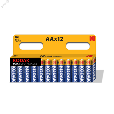 Батарейка LR6-12BL MAX SUPER Alkaline