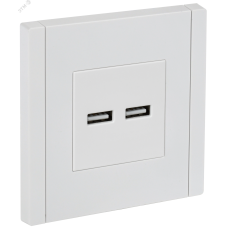 FORTE&PIANO Розетка USB A+A 3,1А FP249 белый IEK