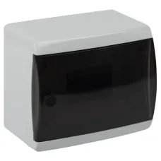 Корпус пластиковый навесной COMFORT ЩРН-П-6 IP41 прозрачная крышка белый