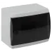 Корпус пластиковый навесной COMFORT ЩРН-П-6 IP41 прозрачная крышка белый