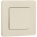 Выключатель 1-клавишный проходной 10АХ безвинтовое крепление слоновая кость INSPIRIA