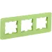 BRITE Рамка 3 поста РУ-3-2-Бр стекло эко грин RE IEK