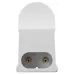 Линейный светодиодный светильник ЭРА LLED-01-16W-6500-W 16Вт 6500K L1174мм с выключателем