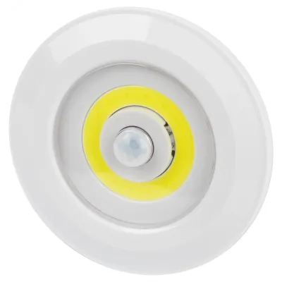 Светодиодный фонарь подсветка ЭРА SB-804 пушлайт с датчиком движения 3W COB 3хAAA