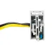 Контакт аварийный и дополнительный AX+AL для TR справа AV POWER-1