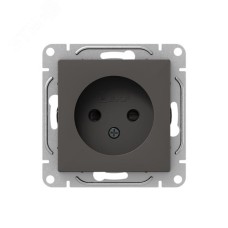 Механизм розетки  16А  без заземления  со шторками  мокко Эпика EKF
