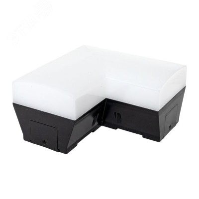 Коннектор фигурный для светодиодных линейных светильников ДБО-L черный 8Вт 4000К IP20 LUMA