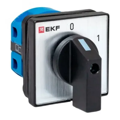 Переключатель кулачковый ПК-1-11 25А 1P 0-1 IP65 EKF