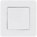 Выключатель 1-клавишный проходной 10АХ безвинтовое крепление белый INSPIRIA
