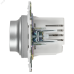 SKANDY Светорегулятор поворотный 600Вт SK-D01S серебряный IEK