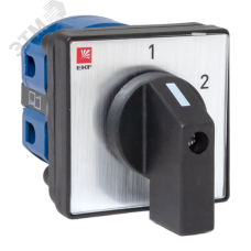 Переключатель кулачковый ПК-1-51 25А 1P 1-2 IP65 EKF