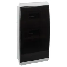 Корпус пластиковый встраиваемый ЭРА COMFORT ЩРВ-П-36 IP40 прозрачная крышка белый