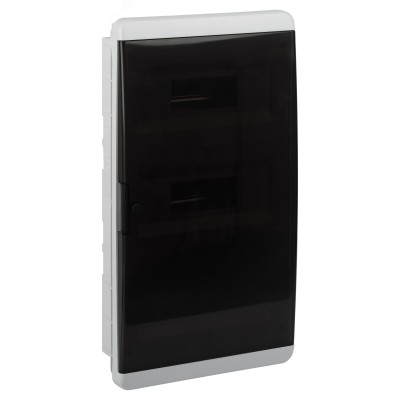 Корпус пластиковый встраиваемый ЭРА COMFORT ЩРВ-П-36 IP40 прозрачная крышка белый