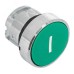 Исполнительный механизм кнопки I XB4 зеленый плоский возвратный без фиксации IP65