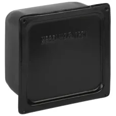 Коробка протяжная ЭРА Y-995-150-150-100-31 металлическая У-995 без уплотнителя 150х150х100мм черная IP31
