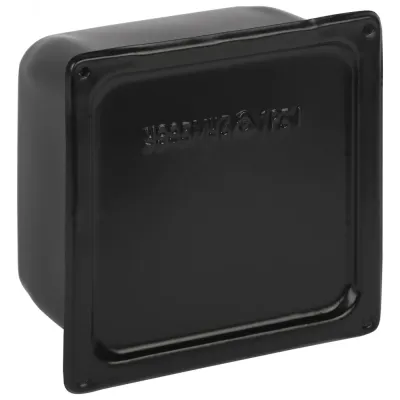 Коробка протяжная ЭРА Y-995-150-150-100-31 металлическая У-995 без уплотнителя 150х150х100мм черная IP31