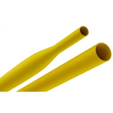 Термоусадочная трубка ЭРА NO-224-428 ТТУ нг-LS 6/3 жёлтая в отрезках по 1 м. (упаковка 25 штук)