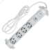 COMFORT Удлинитель У04К 4 места 2P+PE 1,5м 3х1,5мм2 16А USB A+C 20Вт белый IEK