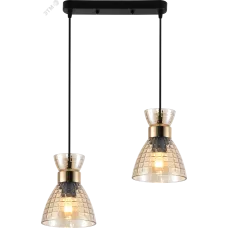 Светильник подвесной 2хЕ27 60 Вт модерн Rivoli Iris 9186-302