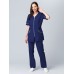 Костюм женский Вера (тк.ТиСи), т.синий, р. 60-62/158-164