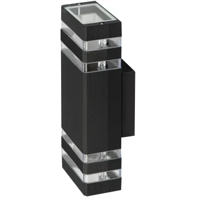 Светильник уличный настенный Астрея GBW-101-BL-0310 230В 2хЕ27 max 30Вт IP54 310х110x95 вверх/вниз