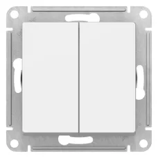 ATLASDESIGN 2-клавишный переключатель, перекрестный, 2 x сх. 7, 10АХ, механизм, ЛОТОС