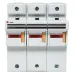 Предохранитель-разъединитель для ПВЦ 22x58 3P (с индикацией) EKF