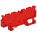 ARMAFIX Клемма пружинная CX4-4 четырехконтактная красная IEK