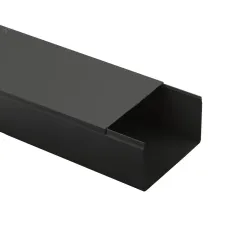 Кабель-канал ЭРА KK-B-100-60 черный 100x60мм 8м