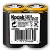 Батарейки Kodak R14-2S SUPER HEAVY DUTY Zinc [KCHZ 2S] (24/144/10368)