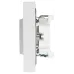 Розетка Intro Accent 6-208-01 , 2X2P+E Schuko со шторками, 16А-250В, IP20, СУ, AL/CU, белый