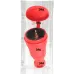 Розетка ЭРА R8-RED-IP44 каучуковая c заземлением прямая 16A IP44 красная