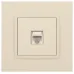 14-3107-02 ЭРА Розетка RJ45, IP20, сл.кость (10/100/3000)