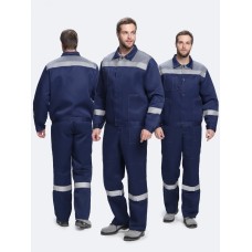 Костюм Легион-2 СОП (тк.Смесовая,210) п/к, т.синий/серый 44-46 158-164 МинПромТорг