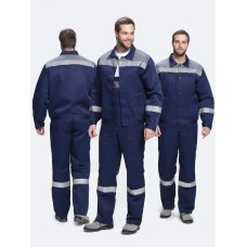 Костюм Легион-2 СОП (тк.Смесовая,210) п/к, т.синий/серый 48-50 170-176 МинПромТорг