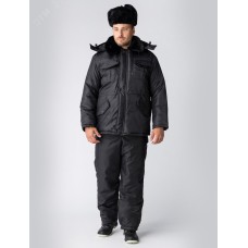 Куртка зимняя для Охранника, черный 52-54/ 182-188   