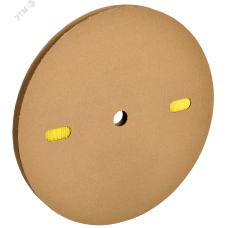 Термоусадочная трубка ТТУ 30/15 желтая 50 м/упак ИЭК