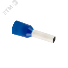 Наконечник штыревой втулочный изолированный НШвИ 2,5-8 (уп 50шт) EKF PROxima