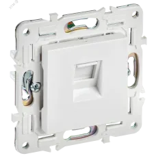 SKANDY Розетка компьютерная RJ45 кат.6 SK-K02W арктический белый IEK