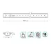 Светильник сенсорный Gauss модель G 3,5W 350lm 4000K 170-260V 300mm диммируемый TOUCH 1/10/40