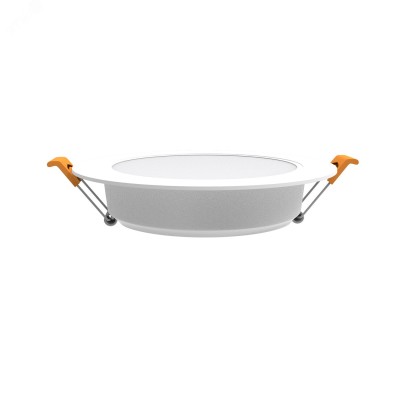 Светильник Gauss Basic Downlight круг 4,5W 300lm 4000K 210-240V IP20 95*26 белый LED